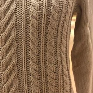 J.Crew Cable Knit Oatmeal Sweater🧶